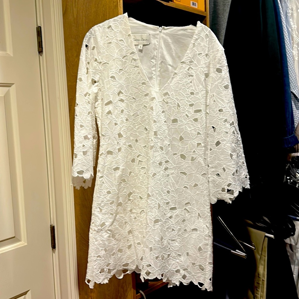 Cara Cara appliqué dress